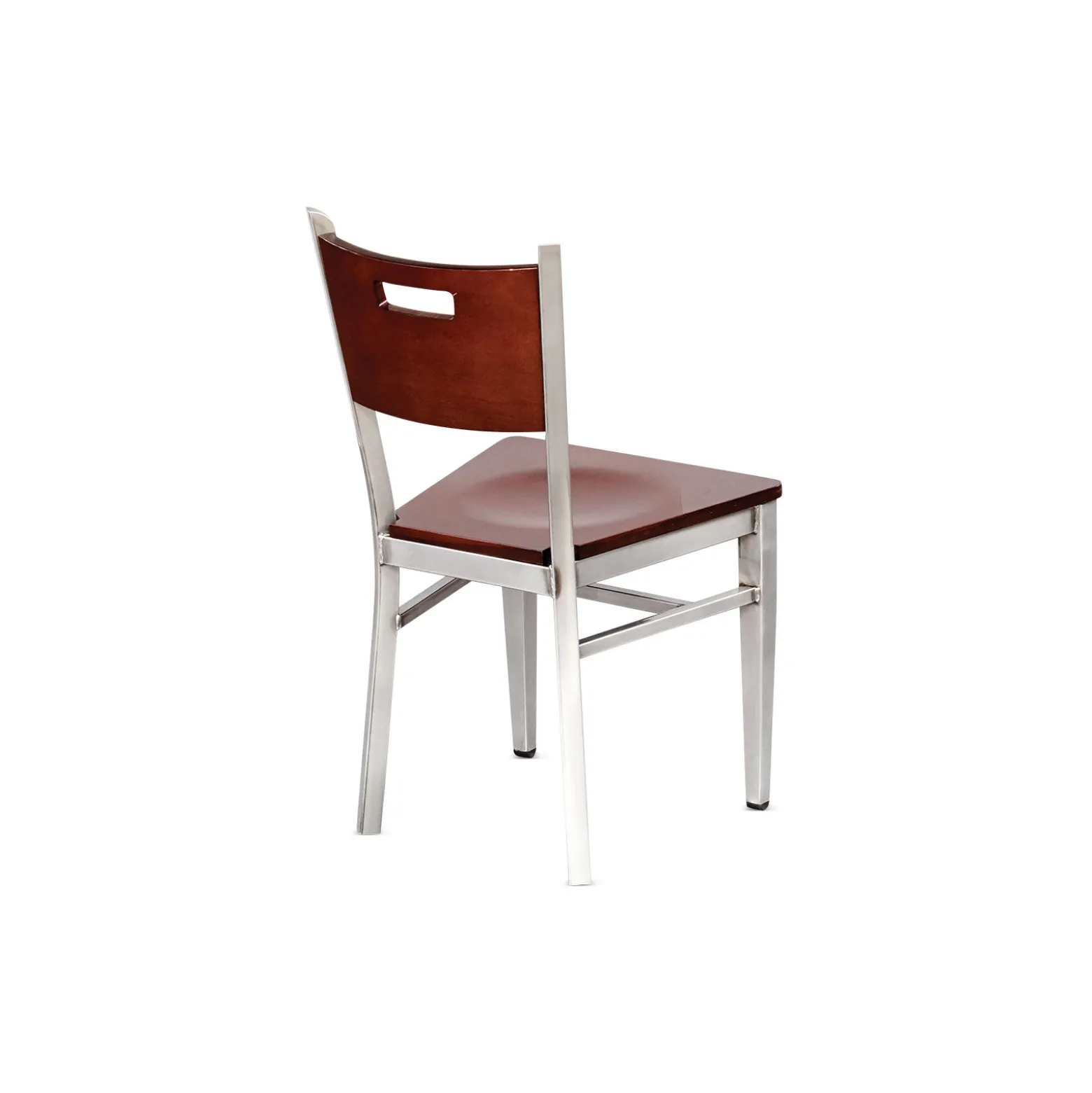 Frappe Wood Cafe Chair with Clear Coat