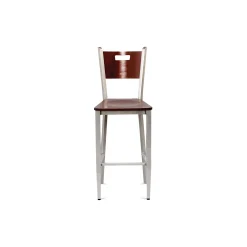 Frappe Wood Cafe Stool with Clear Coat
