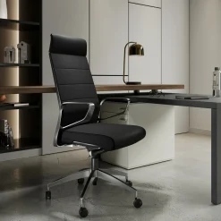 Freeride Executive High-back Faux Leather Conference Chair