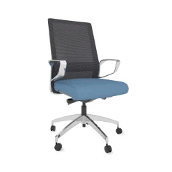 Freeride Mesh Conference Chair with Aluminum Loop Arm