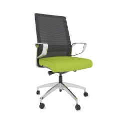 Freeride Mesh Conference Chair with Aluminum Loop Arm