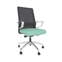 Freeride Mesh Conference Chair with Aluminum Loop Arm
