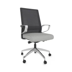 Freeride Mesh Conference Chair with Aluminum Loop Arm