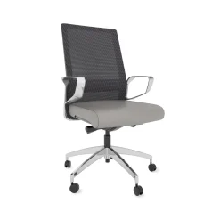 Freeride Mesh Conference Chair with Aluminum Loop Arm