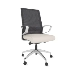 Freeride Mesh Conference Chair with Aluminum Loop Arm