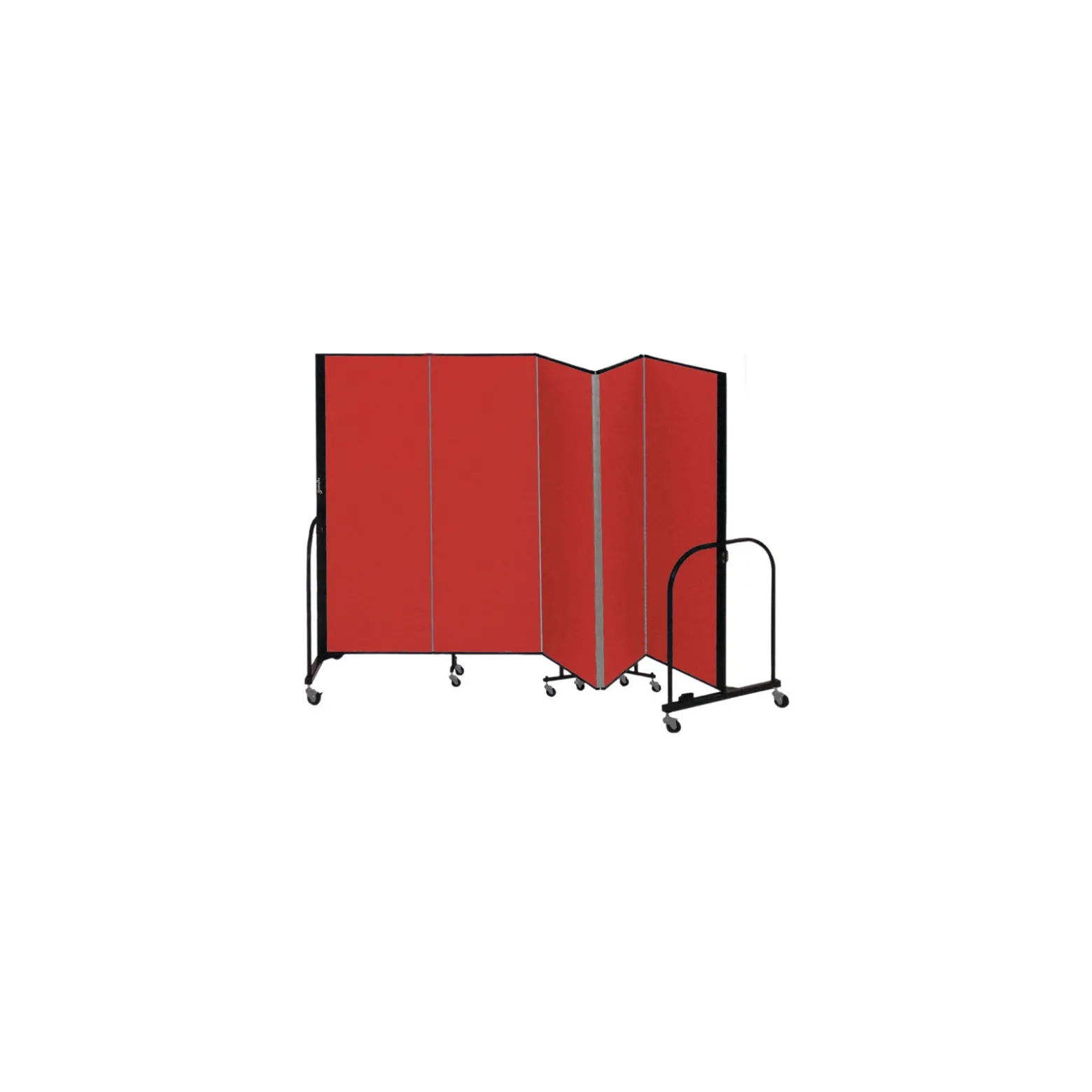 FREEstanding 5 Panel Partition 9'5"W x 5'H