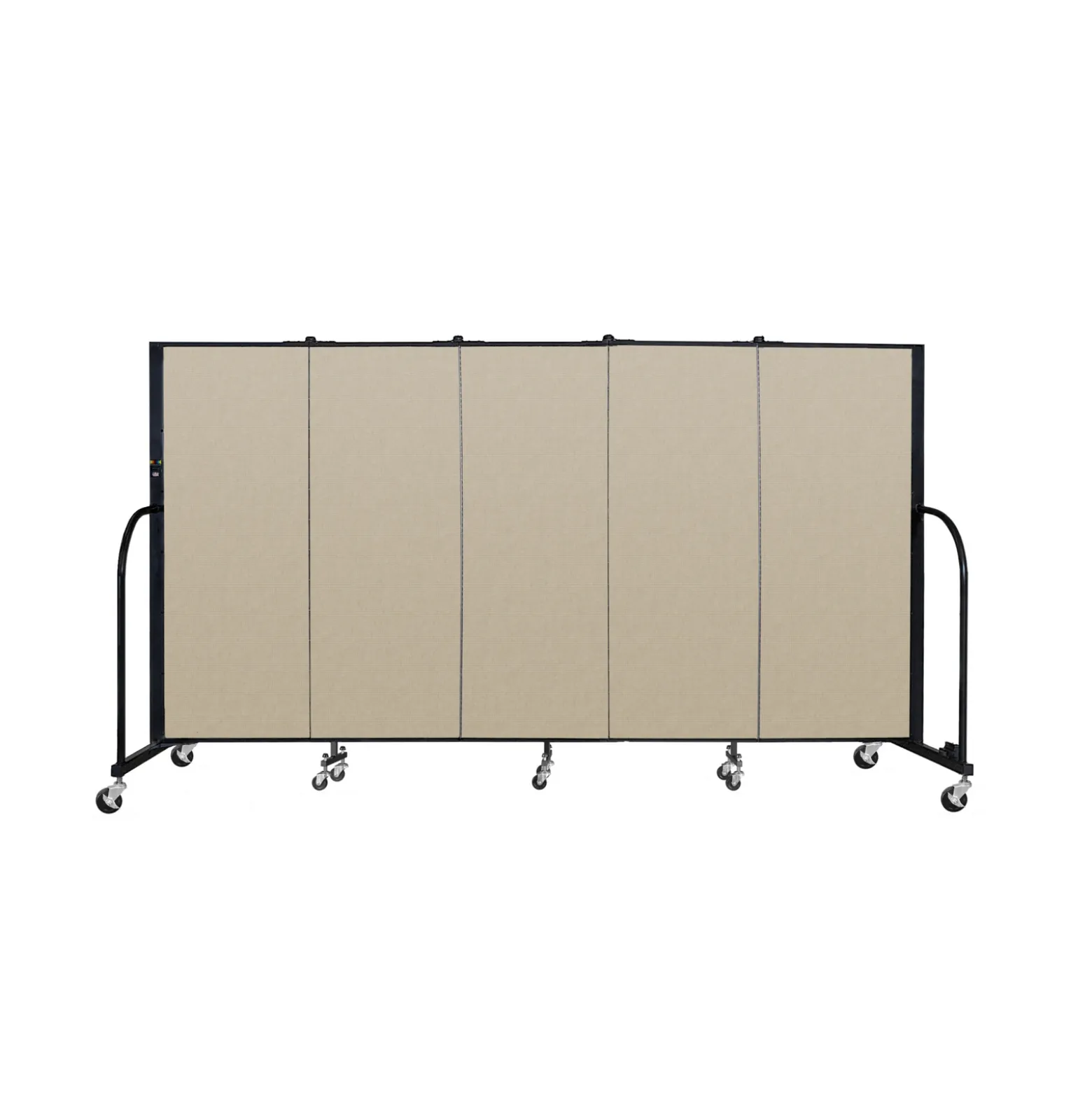 FREEstanding 5 Panel Partition 9'5"W x 5'H