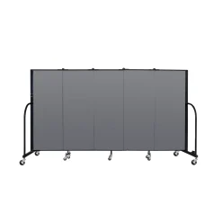 FREEstanding 5 Panel Partition 9'5