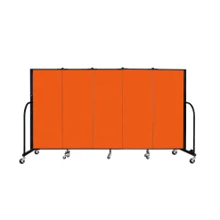 FREEstanding 5 Panel Partition 9'5
