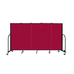 FREEstanding 5 Panel Partition 9'5