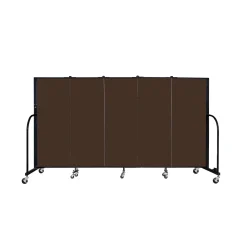 FREEstanding 5 Panel Partition 9'5