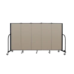 FREEstanding 5 Panel Partition 9'5