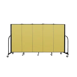 FREEstanding 5 Panel Partition 9'5