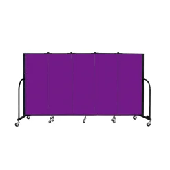 FREEstanding 5 Panel Partition 9'5