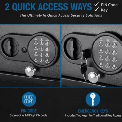 Front Opening Digital Keypad Security Safe - 1.2 Cu.Ft