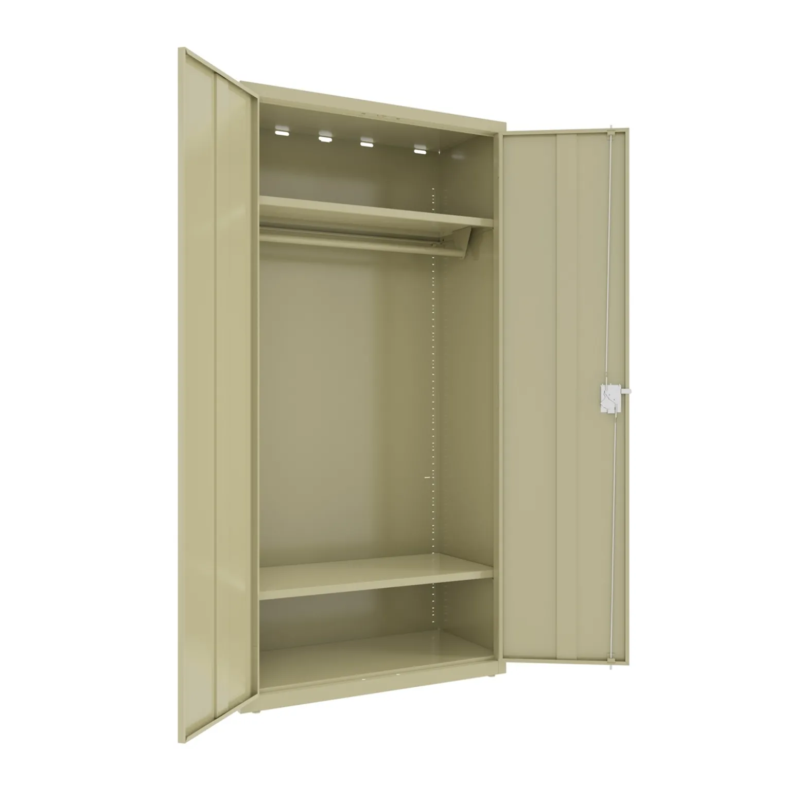 Full Steel Wardrobe 36"Wx18"Dx72"H
