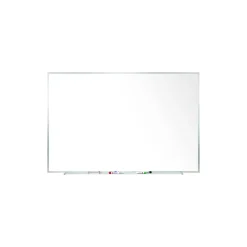 Ghent Magnetic Porcelain Whiteboard with Aluminum Frame, 10x4