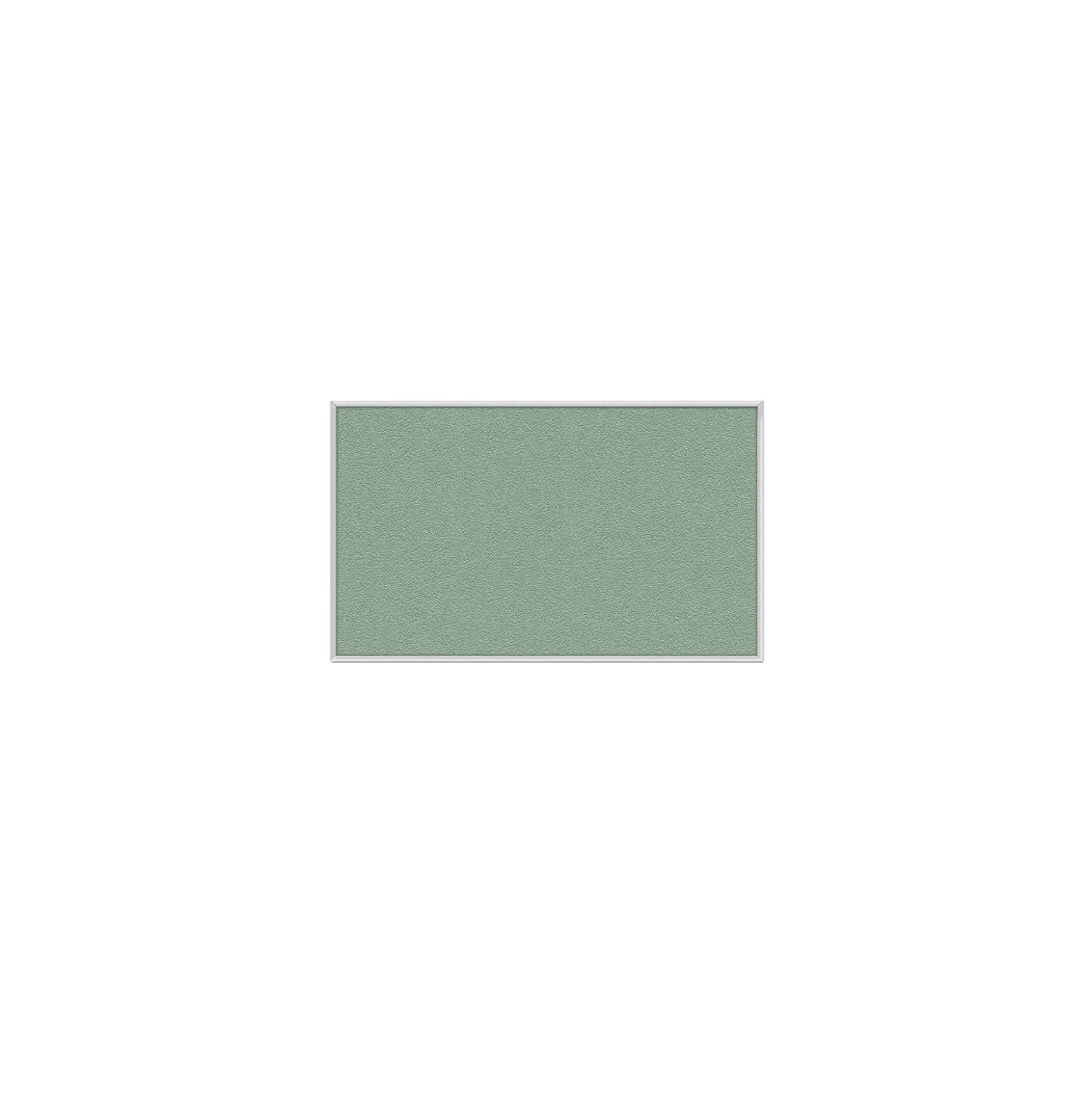Ghent Vinyl Bulletin Board with Aluminum Frame, 4x10