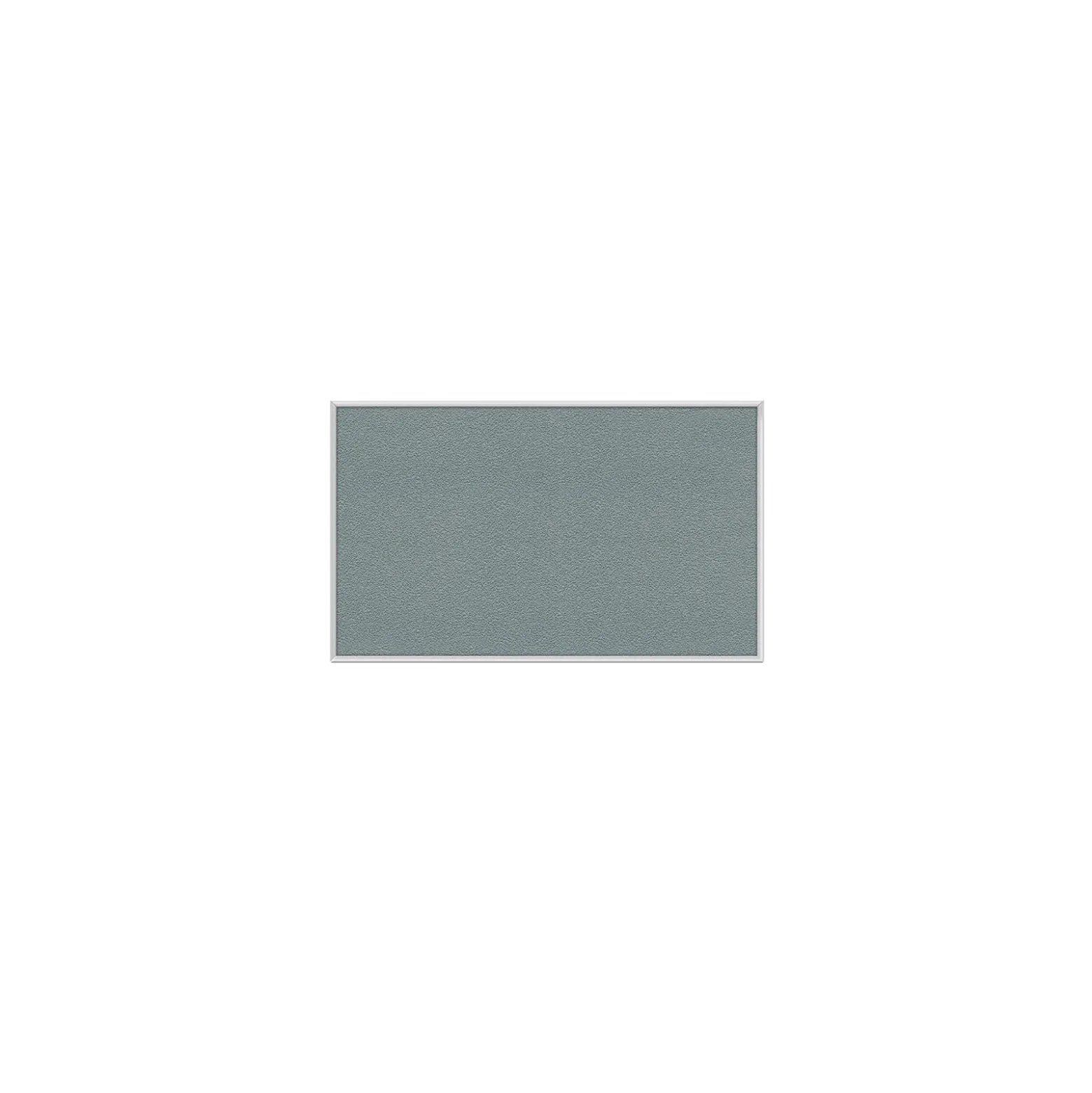 Ghent Vinyl Bulletin Board with Aluminum Frame, 4x10