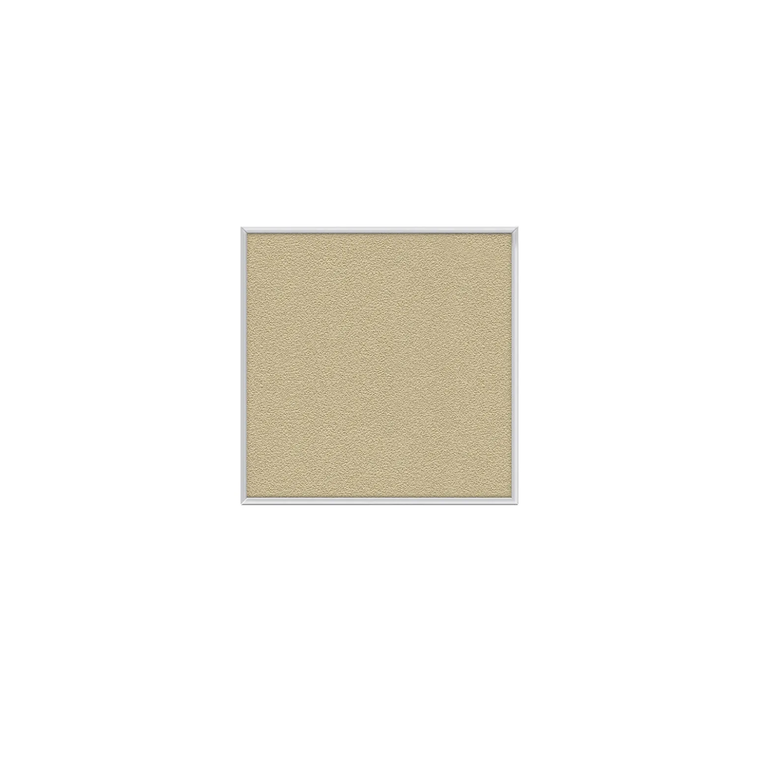 Ghent Vinyl Bulletin Board with Aluminum Frame, 4x4