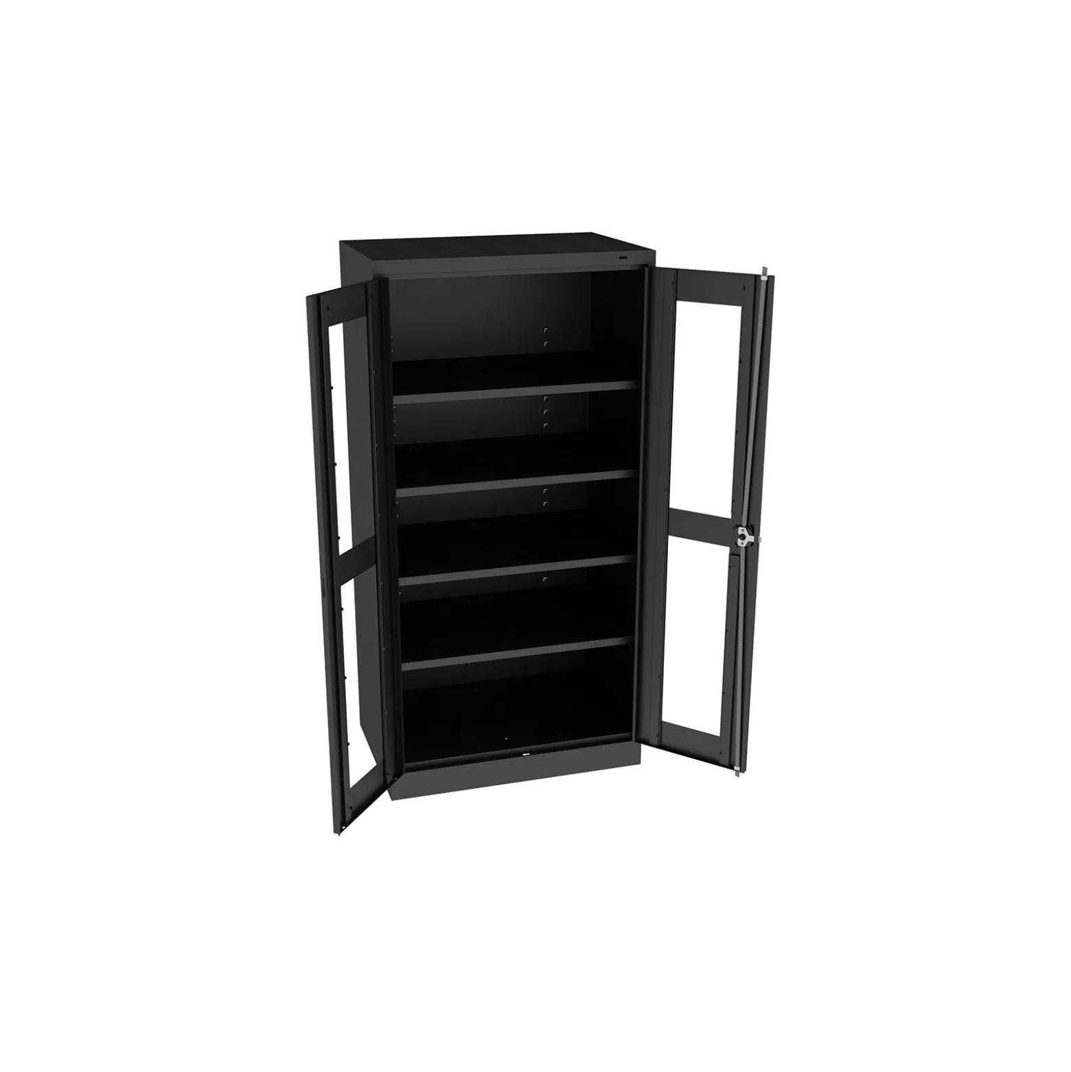 Glass Door Storage Cabinet - 24"D x 72"H