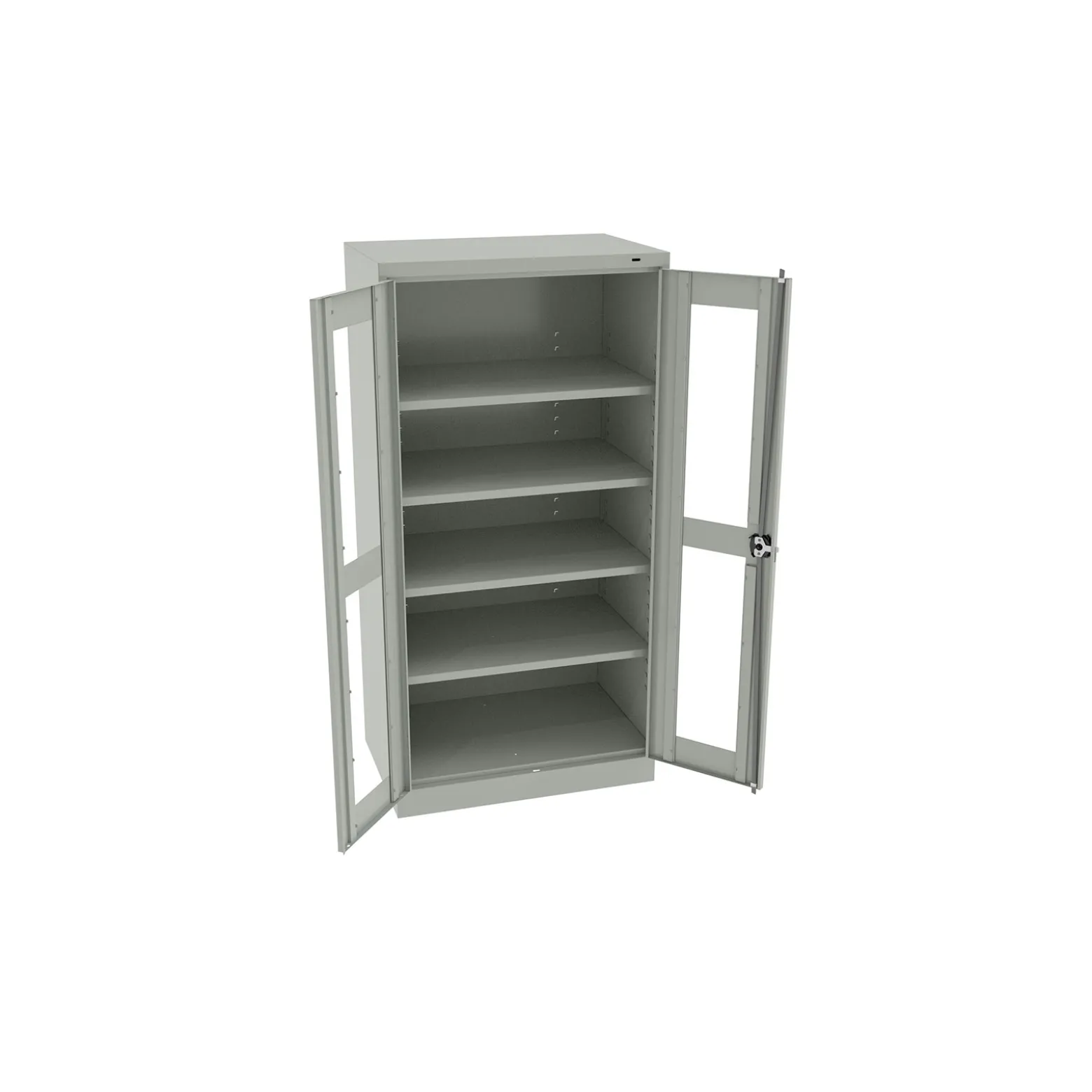 Glass Door Storage Cabinet - 24"D x 72"H