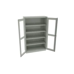 Glass Door Storage Cabinet - 18