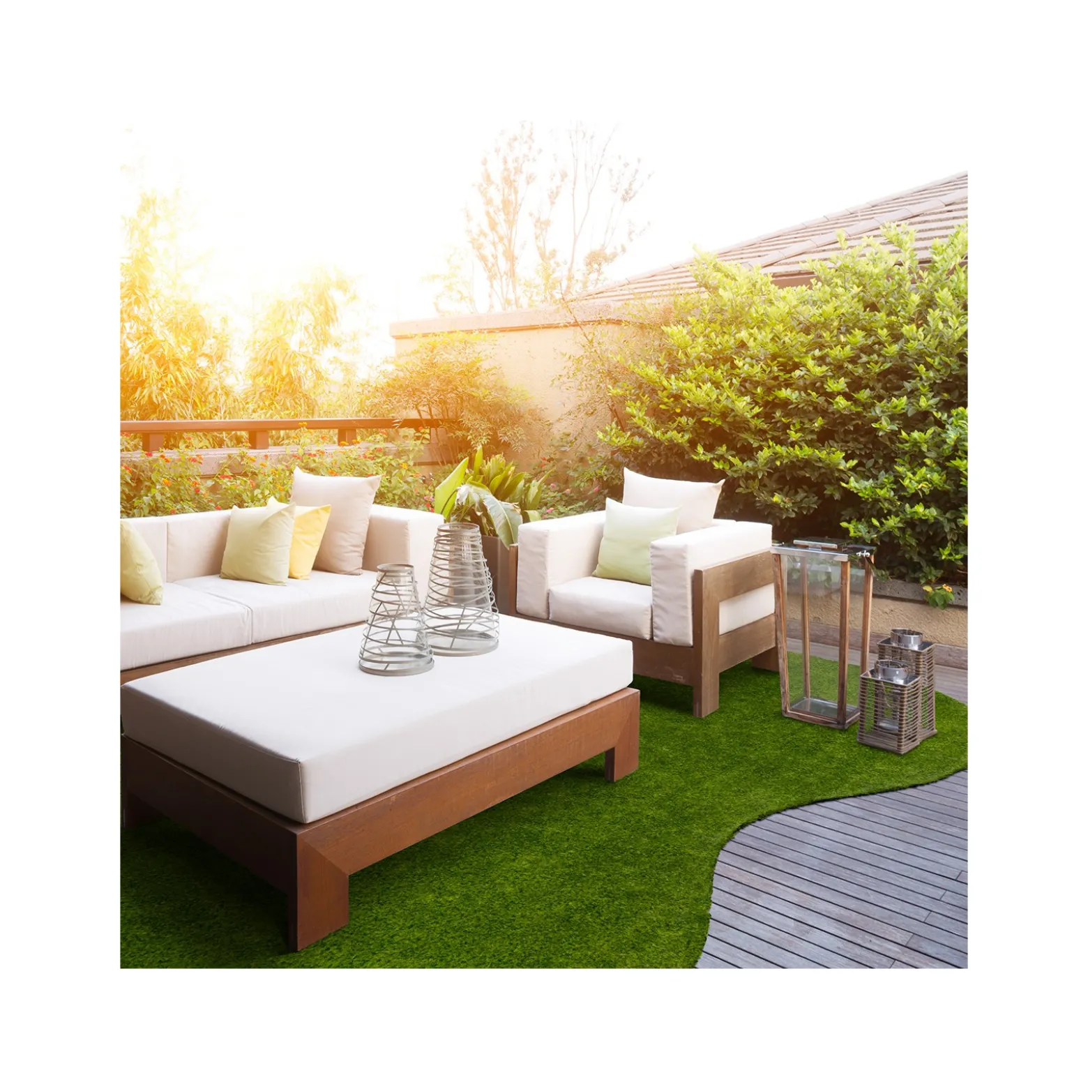 GreenSpace 6' x 9' Jellybean Area Rug