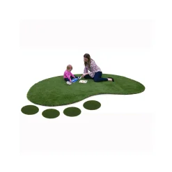 GreenSpace 6' x 9' Jellybean Area Rug