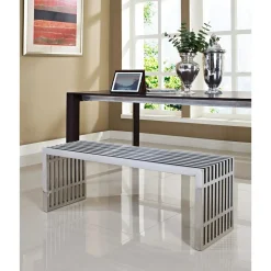 Gridiron 46" Stainless Steel Bench