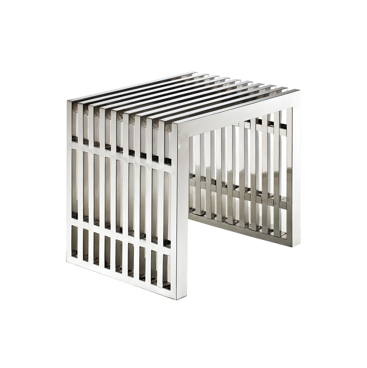 Gridiron 19.5" Stainless Steel Bench