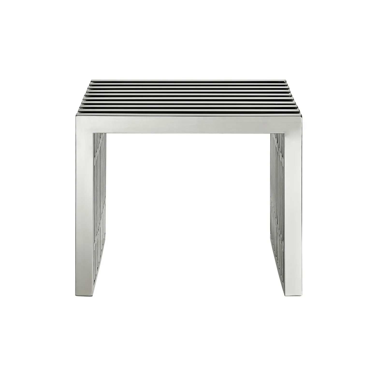 Gridiron 19.5" Stainless Steel Bench