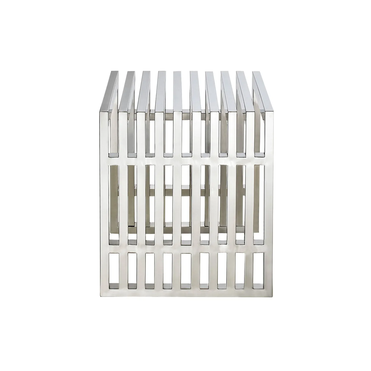 Gridiron 19.5" Stainless Steel Bench