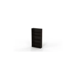68"H 5 Shelf Contemporary Bookcase