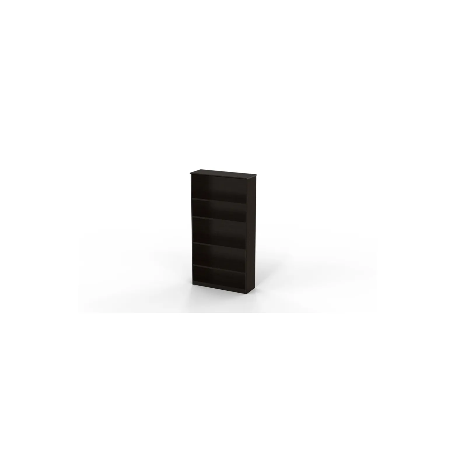 68"H 5 Shelf Contemporary Bookcase
