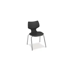 14"H Sculpted-Back Student Stack Chair