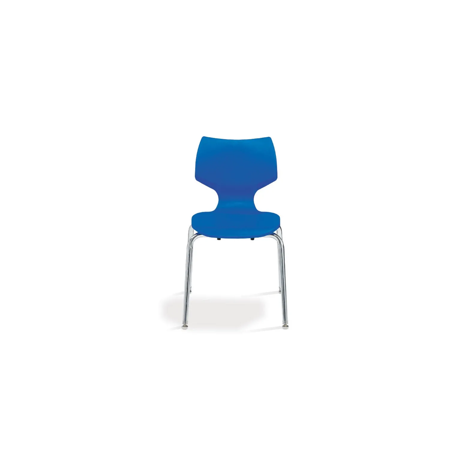 12"H Sculpted-Back Student Stack Chair