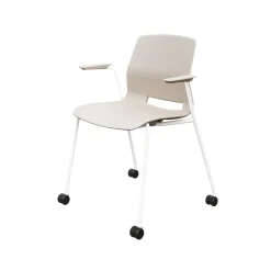31"H Stack Chair, w/Casters