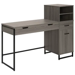 Hagney Lane Sit-Stand Adjustable Writing Desk w/ Storage