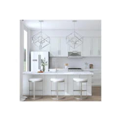 Half Moon Base Modern Counter Stool