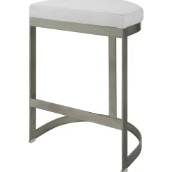 Half Moon Base Modern Counter Stool
