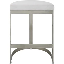 Half Moon Base Modern Counter Stool
