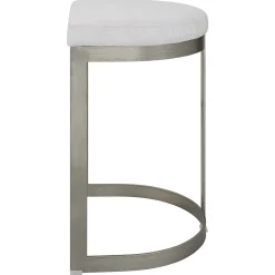 Half Moon Base Modern Counter Stool