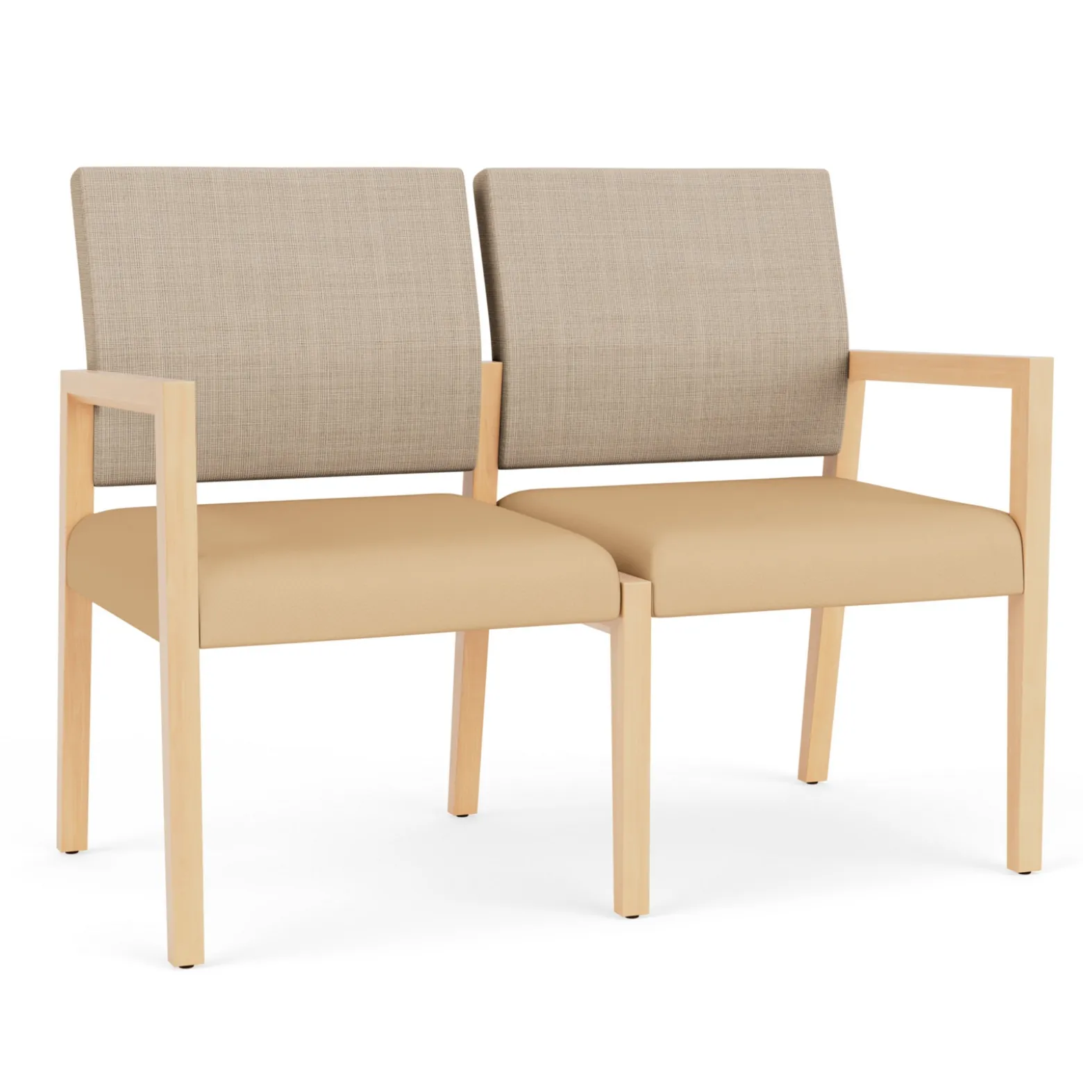 Hampton 2 Seat Sofa in Designer Upholstery