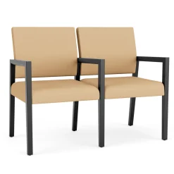 Hampton 2 Seat Sofa with Center Arms in Standard Upholstery