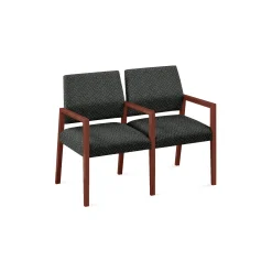 Hampton 2 Seat Sofa with Center Arms in Standard Upholstery