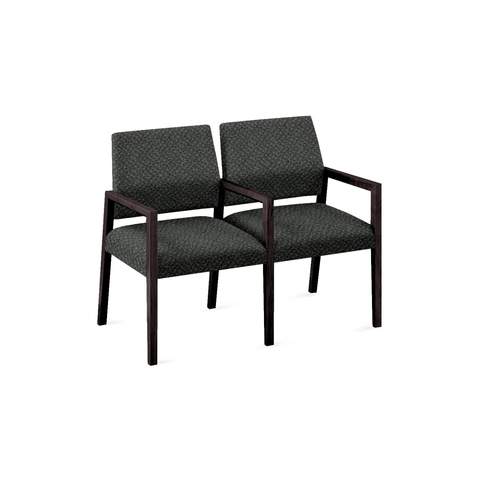 Hampton 2 Seat Sofa with Center Arms in Standard Upholstery