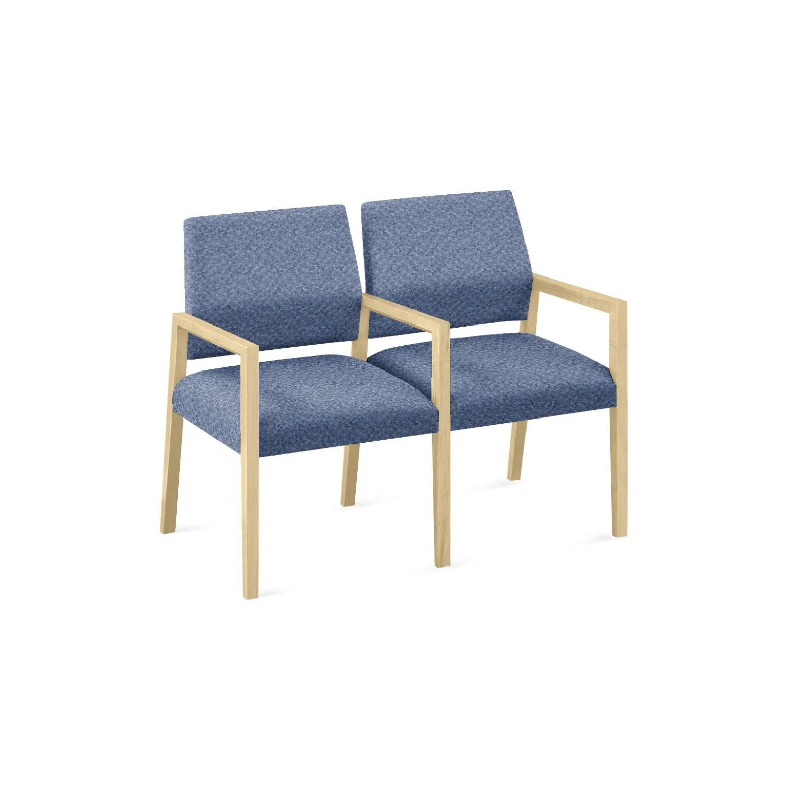 Hampton 2 Seat Sofa with Center Arms in Standard Upholstery