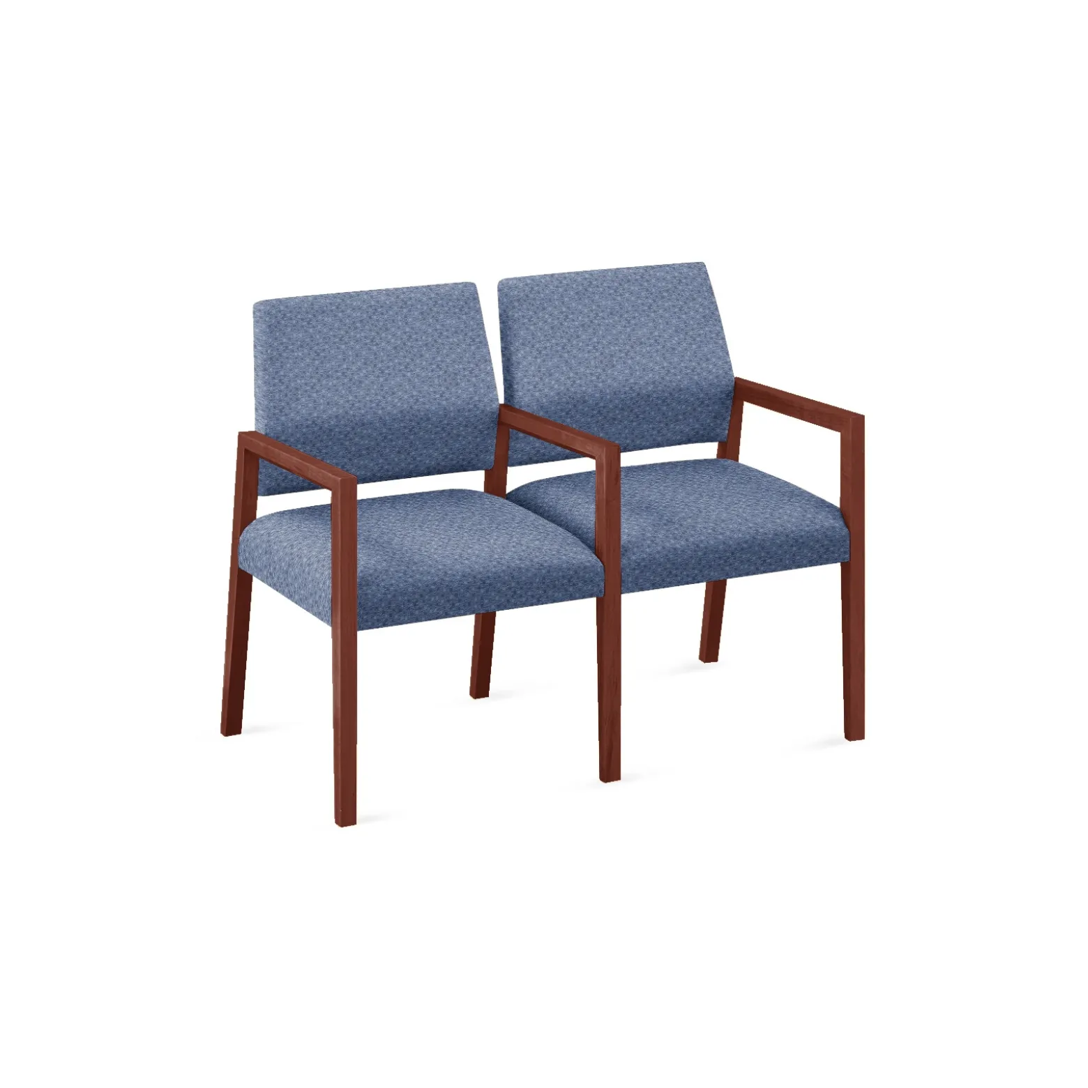 Hampton 2 Seat Sofa with Center Arms in Standard Upholstery