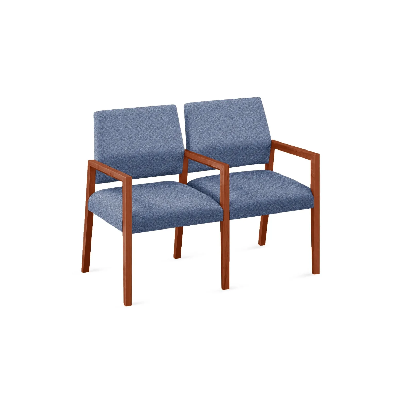 Hampton 2 Seat Sofa with Center Arms in Standard Upholstery